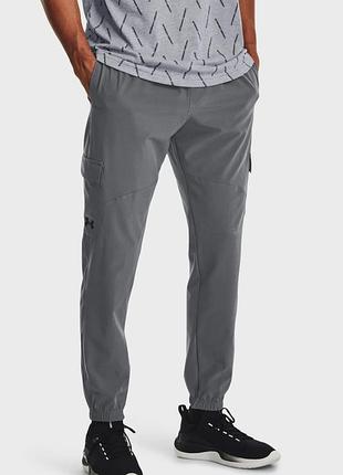 Штани under armour ua stretch woven cargo pants gray 1380358 012