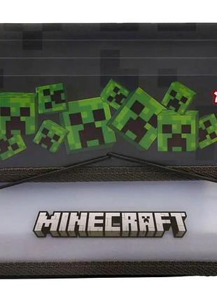Папка для зошитів 492360 пластик на резинці в5 "minecraft.creepers" yes