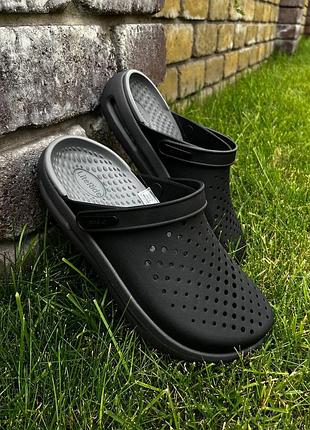 Мужские кроксы сабо crocs literide inmotion black crocs crocs literide inmotion black