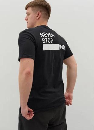 Футболка the north face back print t-shirt in black nf0a7uzmobn1