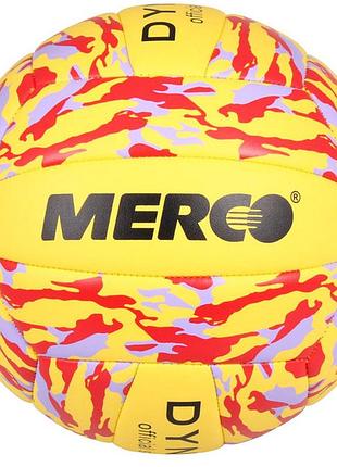М'яч волейбольний merco dynamic (розмір 5, жовтий) 381147054