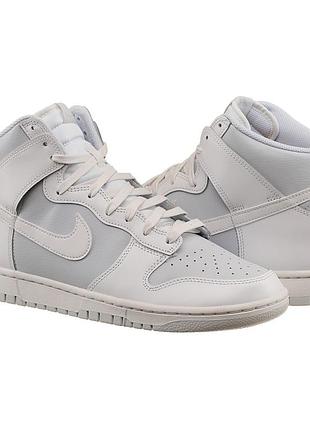Кроссовки nike dunk hi retro dj6189-100 45.5