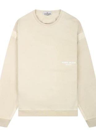 Кофта sweaters stone island beige 8015614x2 v0191