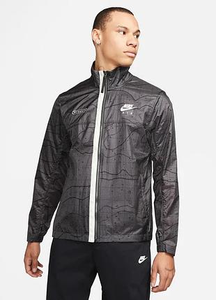 Куртка nike woven unlined jacket men windbreaker grey dn2112-060