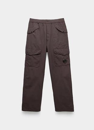 Штани c.p. company flatt nylon loose utility pants boulevard 17cmpa198a-005991g-771