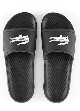 Шлепанцы lacoste croco slide 7-37cma0018312