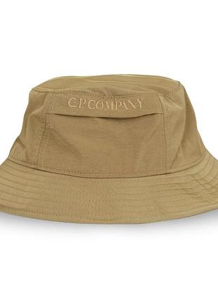 Панама c.p. company bucket hat black 14cmac206a 005904a