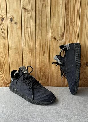 Чоловічі чорні дизайнерські кросівки кеди взуття adidas