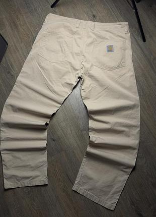 Штани carhartt craft pant / розмір 38x34 / бежеві