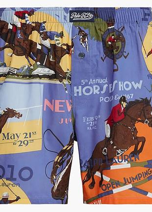 Шорти polo ralph lauren l108hr classic 100% cotton 40's woven boxer l108hr