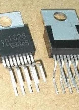 Микросхема yd1028 to220-7 двухканальный аудио усилитель