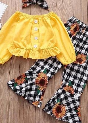 Суперстильний комплект для дівчинки 🌻