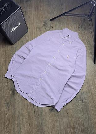 Бавовняна сорочка polo ralph lauren / розмір s