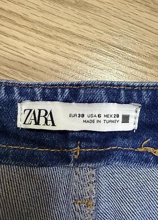 Джинсы , джинси , кюлоти zara 38 розмір блакитні