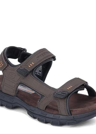 Сандалии skechers mens louden sandals 64487 brn