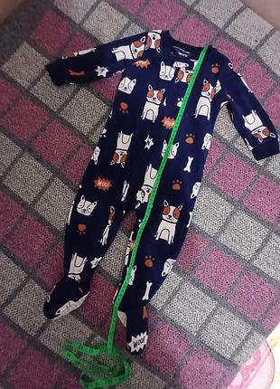 Человечек флисовый carters 12 м.