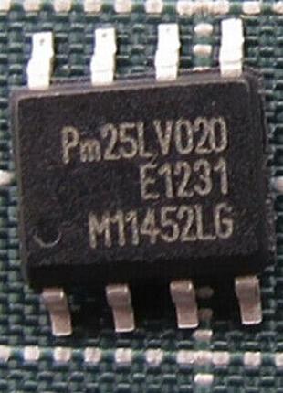 Микросхема pm25lv020 sop8 память 2 mbit