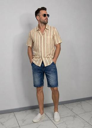 Рубашка хлопковая 42 р. corretto regular fit