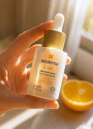 Sesderma c-vit липосомальная сыворотка с витамином с - увлажнение, упругость ревитализация и сияние