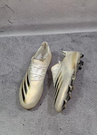 Бутси adidas x ghosted. 1 fg футбольные копочки профессиональные x speedportal