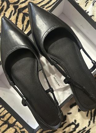 Мюли черные классика