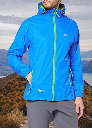 Водонепроникна куртка-вітрівка дощовик trespass qikpac waterproof packaway jacket