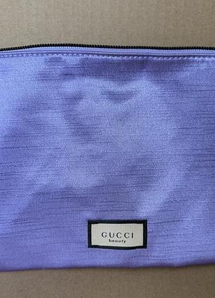 Gucci beauty косметичка бузкова