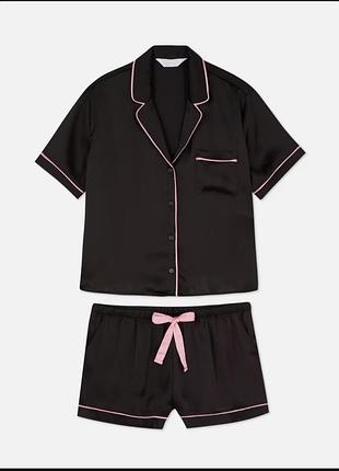 Сатиновая пижама m-l primark