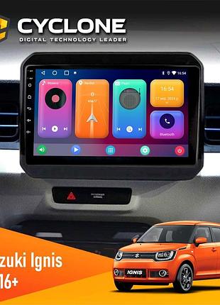 Штатна магнітола suzuki ignis 2016 cyclone c9-001 2x64 cpl
