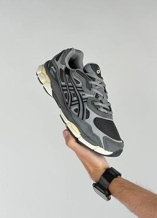 Мужские кроссовки asics gel-nyc#x m light grey beige