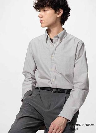 Рубашка uniqlo с карманом