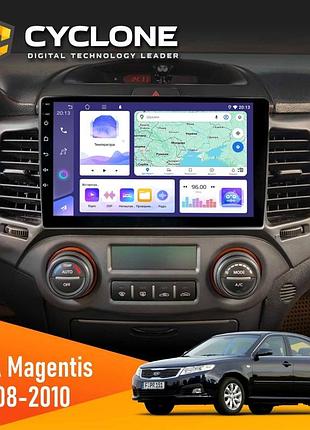Штатна магнітола kia magentis 2008-2010 universal cyclone c9-011 4x64, dsp