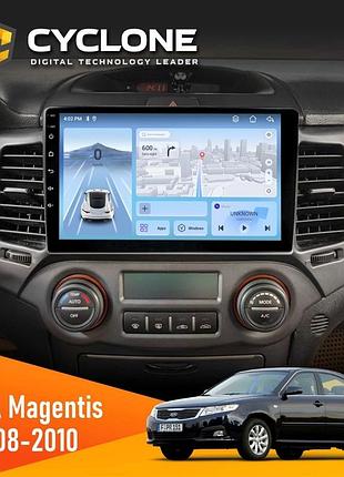 Штатна магнітола kia magentis 2008-2010 universal cyclone c9-012 4x64 dsp 4g