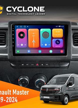 Штатна магнітола renault master 2019 cyclone c10-001 2x64 cpl