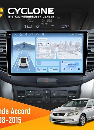 Штатна магнітола honda accord 8 2008-2015 amp cyclone c9-012 4x64 dsp 4g