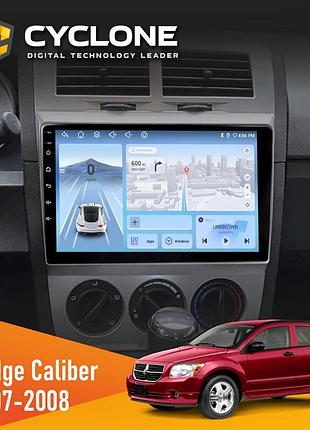 Штатна магнітола dodge caliber 2007-2008 cyclone c10-012 4x64 dsp 4g