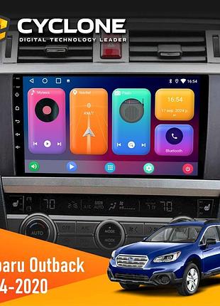 Штатна магнітола subaru outback 2014-2020 cyclone c9-001 2x64 cpl
