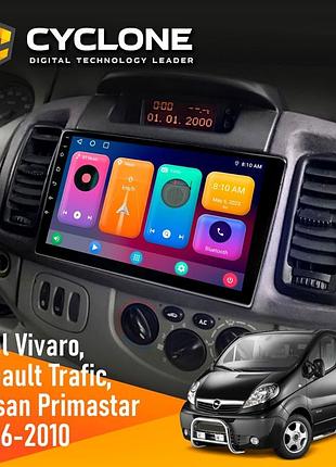 Штатна магнітола opel vivaro 2001-2010 cyclone c10-001 2x64 cpl