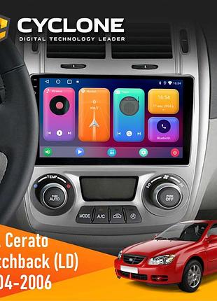 Штатна магнітола kia cerato 2004-2006 climate cyclone c9-001 2x64 cpl