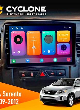 Штатна магнітола kia sorento 2009-2012 cyclone c10-001 2x64 cpl