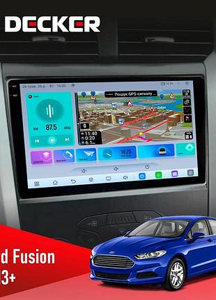 Штатна магнітола ford fusion 2013 decker d9-009 4x64, dsp, 4g, 2k