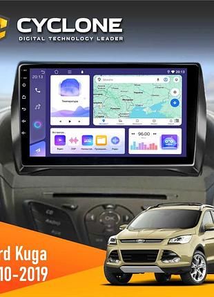 Штатна магнітола ford kuga 2013-2019 cyclone c9-011 4x64, dsp