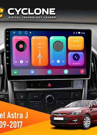 Штатна магнітола opel astra j 2009-2017 cyclone c9-001 2x64 cpl