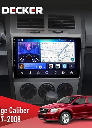 Штатна магнітола dodge caliber 2007-2008 decker d10-006 4x64, 4g