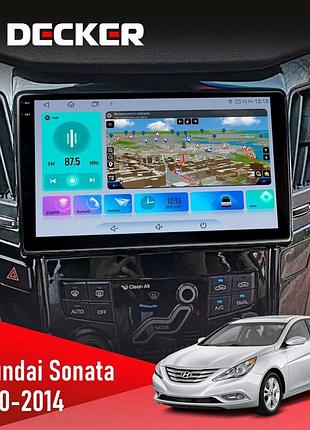 Штатна магнітола hyundai sonata (yf) 2010-2014 can decker d9-009 4x64, dsp, 4g, 2k