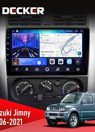 Штатна магнітола suzuki jimny 2006-2021 decker d9-006 4x64, 4g