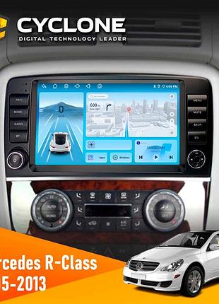Штатна магнітола mercedes-benz r-class (w251) 2005-2013 cyclone c9-012 4x64 dsp 4g