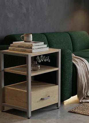 Тумба универсальная ferrum-decor вивьен 1/1 50x41x40 серый дсп дуб кремона торро 16мм (frd-107818)