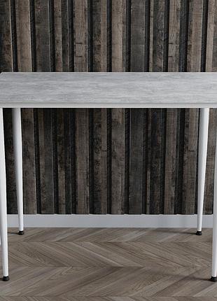Універсальний стіл prime ferrum-decor 750x1000x600 білий метал дсп бетон 16 мм (frd-107689)