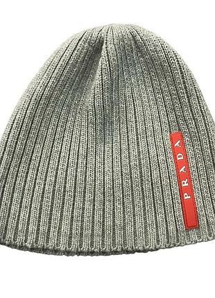 Шапка бини prada
